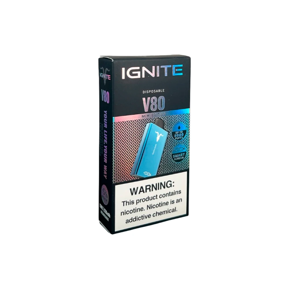 POD IGNITE V80 (NE) BLUE FROZEN APPLE no Paraguai - BNT Global POD IGNITE V80 (NE) BLUE FROZEN APPLE no Paraguai - BNT Global